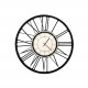 Orologio da muro rotondo piccolo in metallo dal design moderno ed elegante