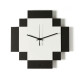 Orologio da parete quadrato moderno con design geometrico sovrapposto