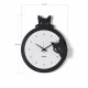 Orologio da parete di design moderno in metallo