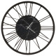 Orologio da parete grande in metallo rotondo con numeri romani design moderno