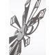 Orologio da parete in metallo dal design moderno