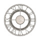 Orologio da parete in metallo piccolo dal design moderno