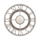 Orologio da parete in metallo piccolo dal design moderno