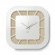 Orologio da parete minimalista dalle linee arrotondate