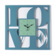Orologio da parete moderno in metallo dal design moderno