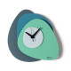 Orologio da parete design moderno geometrico in metallo multistrato