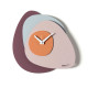 Orologio da parete design moderno geometrico in metallo multistrato