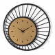 Orologio da parete rotondo in metallo dal design moderno
