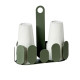 Porta bicchieri in metallo per bicchieri di plastica