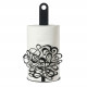 Porta scottex in metallo di design
