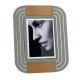 Portafoto da tavolo con cornice in metallo dal design moderno