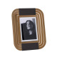 Portafoto da tavolo con cornice in metallo dal design moderno