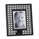Portafoto da tavolo con cornice in metallo dal design moderno