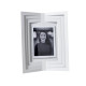 Portafoto da tavolo con cornice in metallo moderna