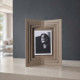 Portafoto da tavolo con cornice in metallo moderna