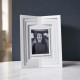 Portafoto da tavolo con cornice in metallo moderna