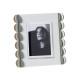 Portafoto da tavolo con cornice in metallo piccola dal design moderno