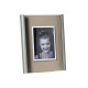 Portafoto da tavolo dal design moderno con cornice in metallo