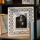 Portafoto da tavolo dal design moderno con cornice in metallo