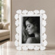 Portafoto grande in metallo di design