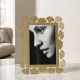 Portafoto grande in metallo di design