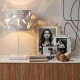 Portafoto grande in metallo di design