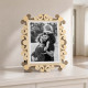 Portafoto grande in metallo di design