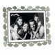Portafoto maxi orizzontale in metallo di design