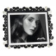 Portafoto maxi orizzontale in metallo di design