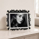 Portafoto maxi orizzontale in metallo di design