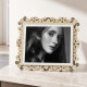Portafoto maxi orizzontale in metallo di design