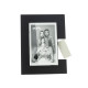 Portafoto piccolo da tavolo di design con struttura in metallo