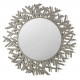 Specchio da parete rotondo in metallo dal design moderno