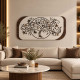 Quadro con albero della vita in legno in 3d dalle linee moderne 120x60