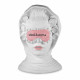 Scultura da tavolo con testa di donna dal design moderno "la sognatrice"