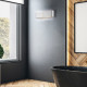 Applique da parete con struttura in metallo dal design moderno