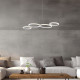 Lampada a sospensione a LED con struttura in alluminio dal design moderno
