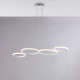 Lampada a sospensione a LED con struttura in alluminio dal design moderno