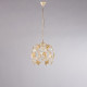 Lampada a sospensione piccolo con struttura in metallo dalle linee classiche