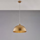 Lampada a sospensione struttura e paralume medio in metallo dal design moderno