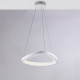 Lampada a sospensione triangolare moderna struttura in alluminio e diffusore LED