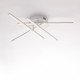 Lampada da soffitto moderna a LED con struttura in alluminio