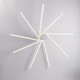 Lampada da soffitto moderna a LED struttura in alluminio con luci orientabili