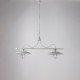 Lampadario dalle linee classiche/rustiche con struttura in metallo