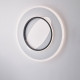 Plafoniera a LED moderna struttura rotonda in alluminio e diffusore in acrilico