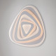 Plafoniera da soffitto a LED struttura triangolare in alluminio design moderno