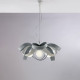 Sospensione con struttura in metallo dal design moderno regolabile in altezza