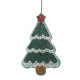 Addobbo per albero di natale con alberello