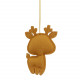 Addobbo per albero di natale con renna