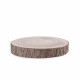 Base decorativa in legno